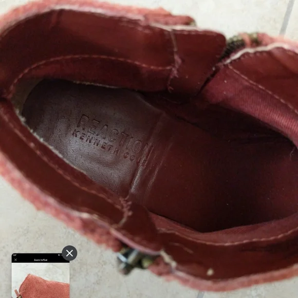 Reaction leather bootie very cute color size 6.5 - Picture 4 of 5